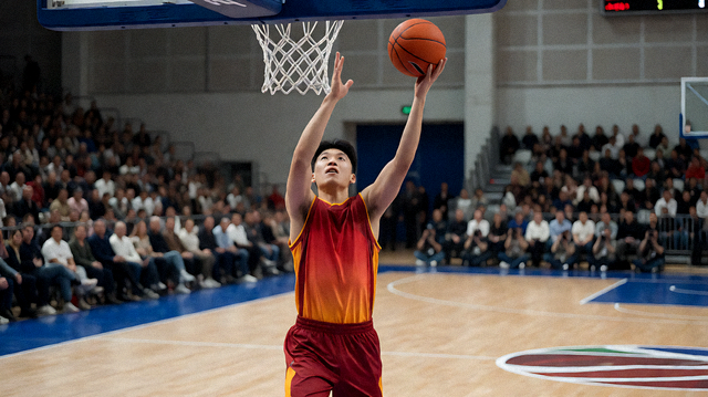 篮球爱好者在场边观看比赛的照片头像